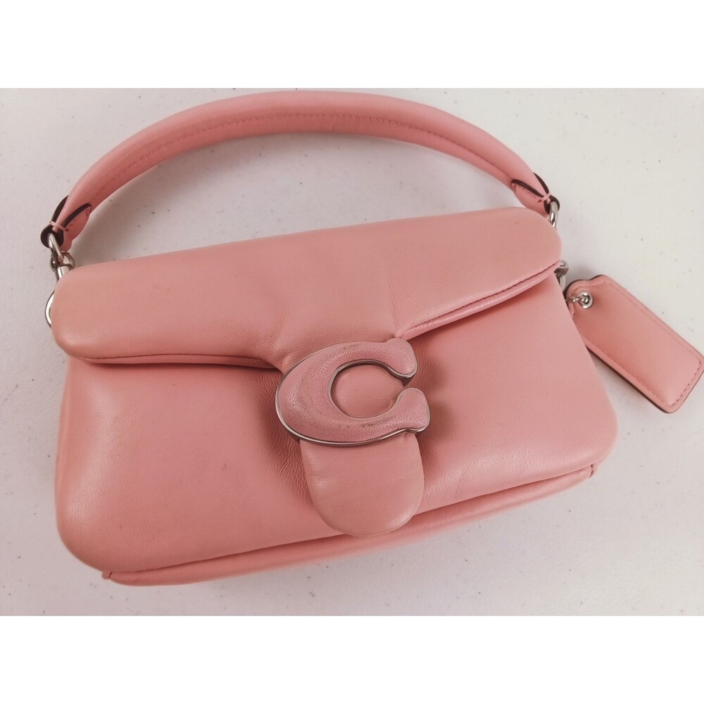 Coach Mini Pillow Tabby 18 Candy Pink Bag Purse Nappa Leather No Longer Strap